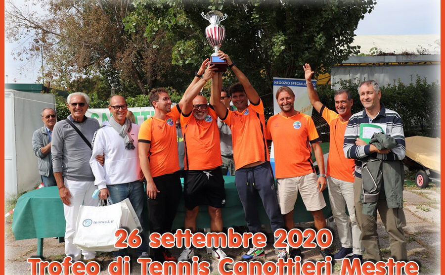 26/09/2020 Trofeo di Tennis Canottieri Mestre, gli atleti del CRA ACTV vincono la coppa – Le fotografie