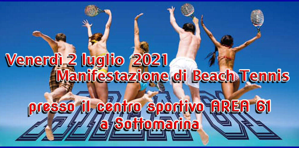 02/07/2021 Manifestazione di Beach Tennis a Sottomarina