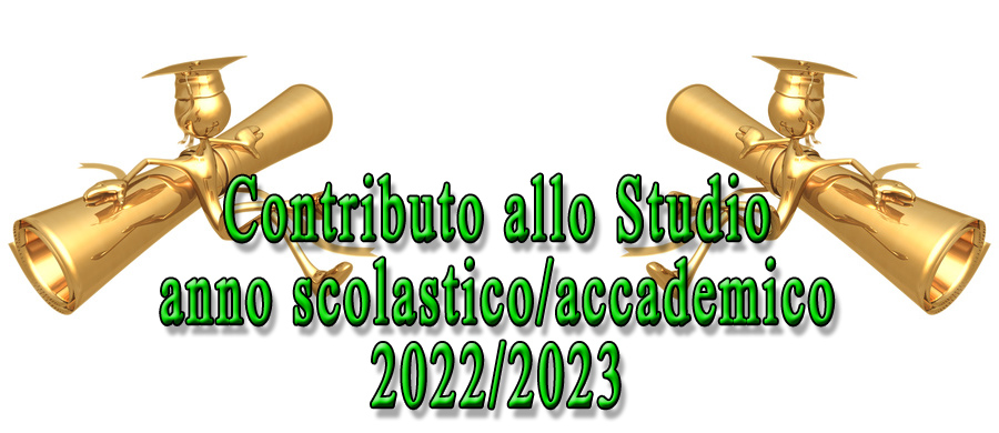 Contributo allo studio anno scolastico/accademico 2022/2023