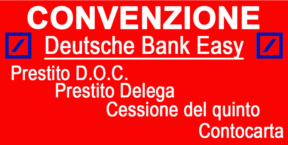 Convenzione Deutsche Bank
